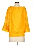 Tyler Boe Yellow 3/4 Sleeve Blouse Size S - photo 2