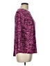 Elle Purple 3/4 Sleeve Top Size L - photo 4