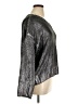 Kate & Mallory designs Metallic Silver Pullover Sweater Size XL - photo 4
