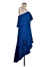 Halston Heritage Blue Cocktail Dress Size 10 - photo 4