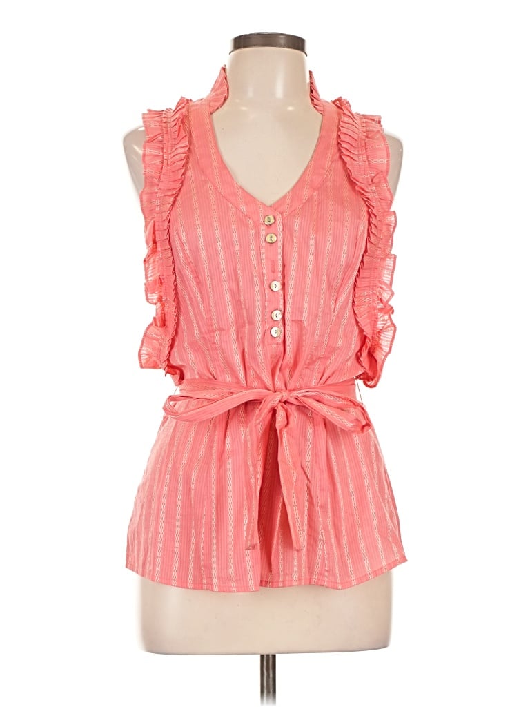 Pre-owned Xoxo Sleeveless Blouse In Pink