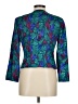 Liz Claiborne 100% Polyester Teal Long Sleeve Blouse Size 8 Petite - photo 2