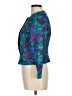Liz Claiborne 100% Polyester Teal Long Sleeve Blouse Size 8 Petite - photo 5