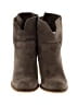 Splendid 100% Leather Gray Ankle Boots Size 8 - photo 2