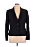 Le Suit 100% Polyester Black Blazer Size 14 - photo 1