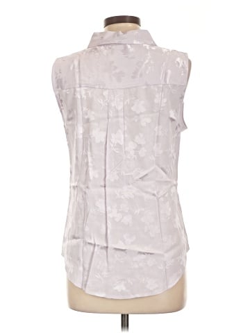 Calvin Klein Sleeveless Button-Down Shirt (view 2)
