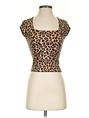 Orange Kiss Short Sleeve Top (view 1)