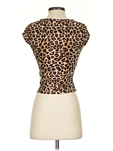 Orange Kiss Short Sleeve Top (view 2)