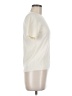 Zara 100% Modal Ivory Short Sleeve Top Size M - photo 4