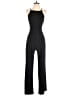 Lush 100% Polyester Solid Black Jumpsuit Size S - photo 1