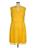 New Directions 100% Polyester Yellow Cocktail Dress Size 16 - photo 2