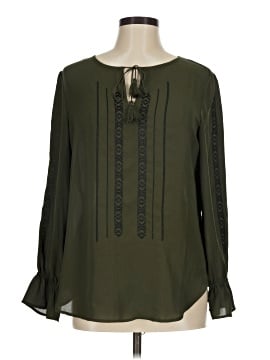 Soho JEANS NEW YORK & COMPANY Long Sleeve Blouse (view 1)