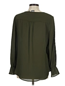 Soho JEANS NEW YORK & COMPANY Long Sleeve Blouse (view 2)