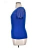 Bebe Blue Short Sleeve Top Size XL - photo 5