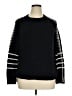 Nic + Zoe Black Pullover Sweater Size XL - photo 1