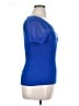 Bebe Blue Short Sleeve Top Size XL - photo 4