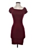 Max Studio Solid Burgundy Casual Dress Size S - photo 1