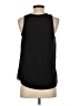 Ann Taylor LOFT 100% Polyester Black Sleeveless Blouse Size XS (petite) - photo 2