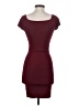 Max Studio Solid Burgundy Casual Dress Size S - photo 2