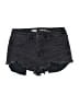 Mossimo Stars Black Denim Shorts Size 8 - photo 1