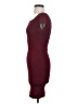 Max Studio Solid Burgundy Casual Dress Size S - photo 5