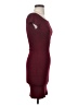 Max Studio Solid Burgundy Casual Dress Size S - photo 4