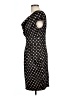 Pink Martini 100% Polyester Polka Dots Black Cocktail Dress Size L - photo 5