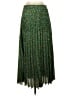 Max Studio 100% Polyester Paisley Green Casual Skirt Size S - photo 1