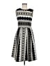 St. John Argyle Gray Cocktail Dress Size 6 - photo 1