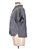 Splendid Gray Short Sleeve Blouse Size L - photo 5