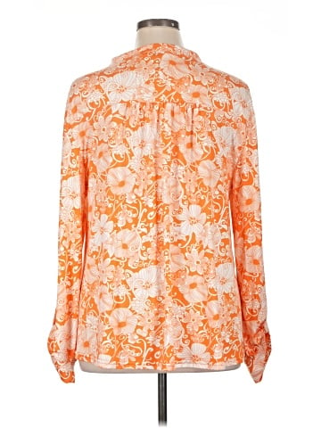 White Mark Long Sleeve Blouse (view 2)
