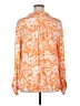 White Mark Orange Long Sleeve Blouse Size 1X - photo 2