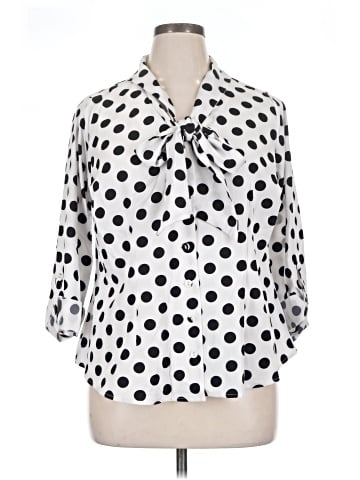 Unique Vintage 3/4 Sleeve Blouse (view 1)