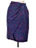 Neiman Marcus 100% Silk Paisley Blue Silk Skirt Size 10 - photo 1