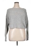 Open Edit 100% Polyester Metallic Silver Pullover Sweater Size XL - photo 1