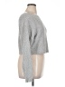 Open Edit 100% Polyester Metallic Silver Pullover Sweater Size XL - photo 4