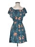 O'Neill Paisley Teal Casual Dress Size S - photo 1