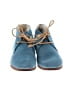 Tod's 100% Leather Blue Ankle Boots Size EU 38 1/2 - photo 2