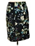 J.Jill Floral Black Casual Skirt Size XS - photo 2