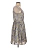 Lauren Conrad 100% Polyester Floral Gray Cocktail Dress Size 2 - photo 4