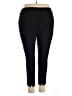 Petite Plume Solid Black Active Pants Size 2X - photo 2