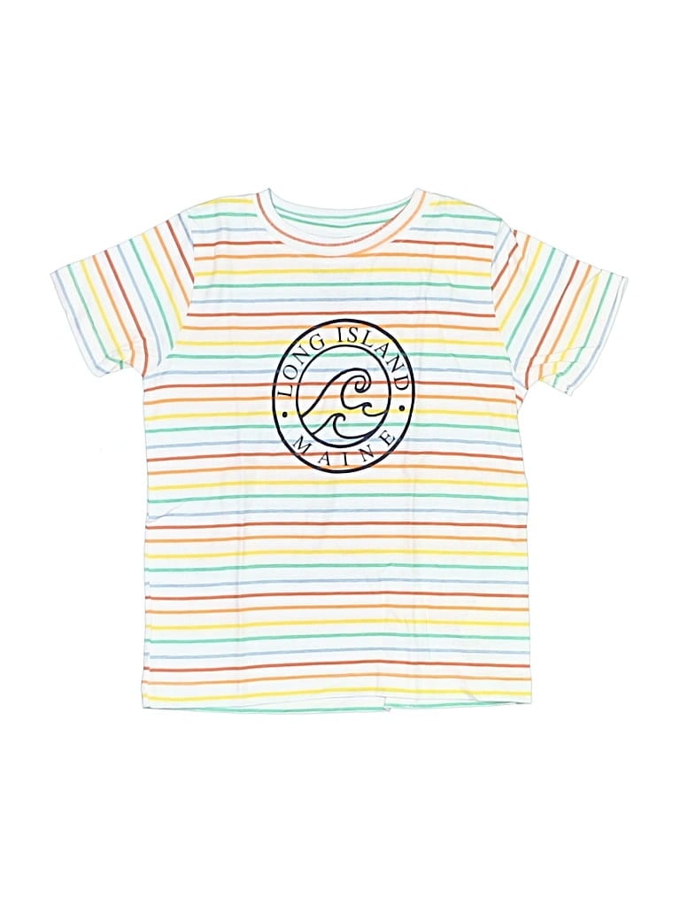 Pre-owned Assorted Brands Kids' Short Sleeve T-shirt In Ivory