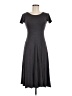 Style Solid Gray Casual Dress Size MedEstimated - photo 1