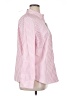 Chaps 100% Cotton Stripes Pink Long Sleeve Button-Down Shirt Size 1X - photo 4
