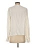 Sézane 100% Viscose Stripes Ivory Long Sleeve Blouse Size EU (FR) 36 / US 4 - photo 2