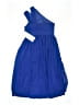 Assorted Brands 100% Polyester Solid Blue Dress Size 10 - photo 2