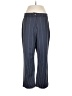 MICHAEL Michael Kors Chevron-herringbone Blue Casual Pants Size 10 - photo 1