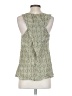 Dolan Green Sleeveless Silk Top Size S - photo 2