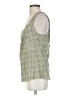 Dolan Green Sleeveless Silk Top Size S - photo 5
