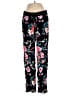 Express Floral Black Casual Pants Size S - photo 1
